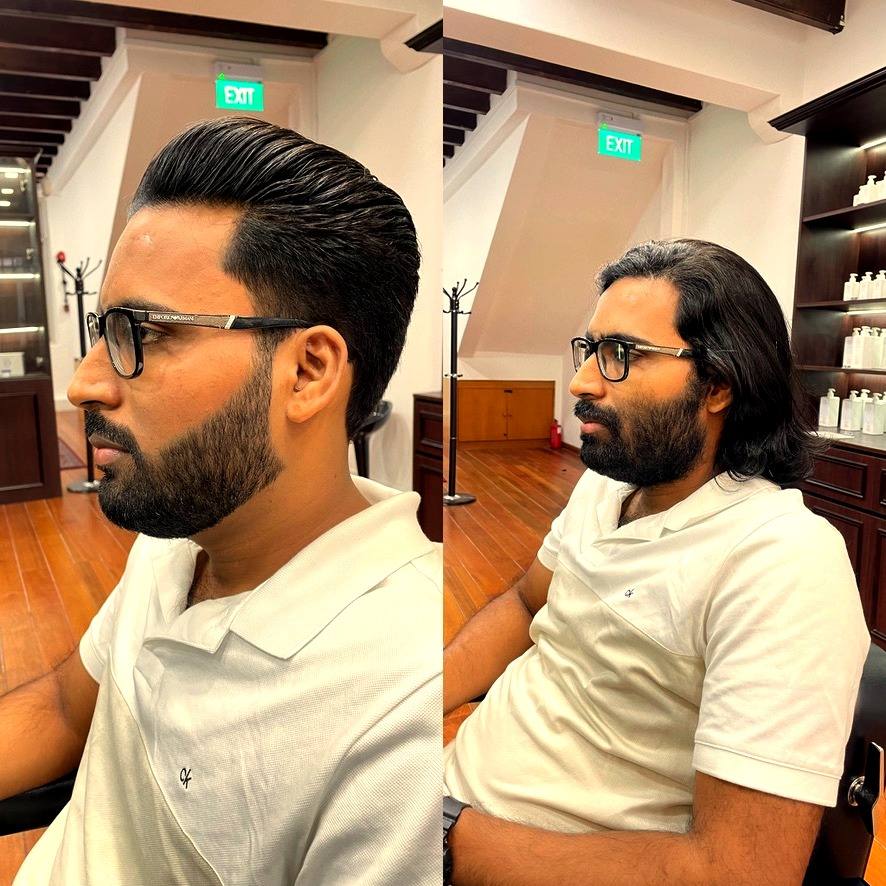 Best Barber in Chinatown Singapore: Inside The British Barbers' Heritage Chair