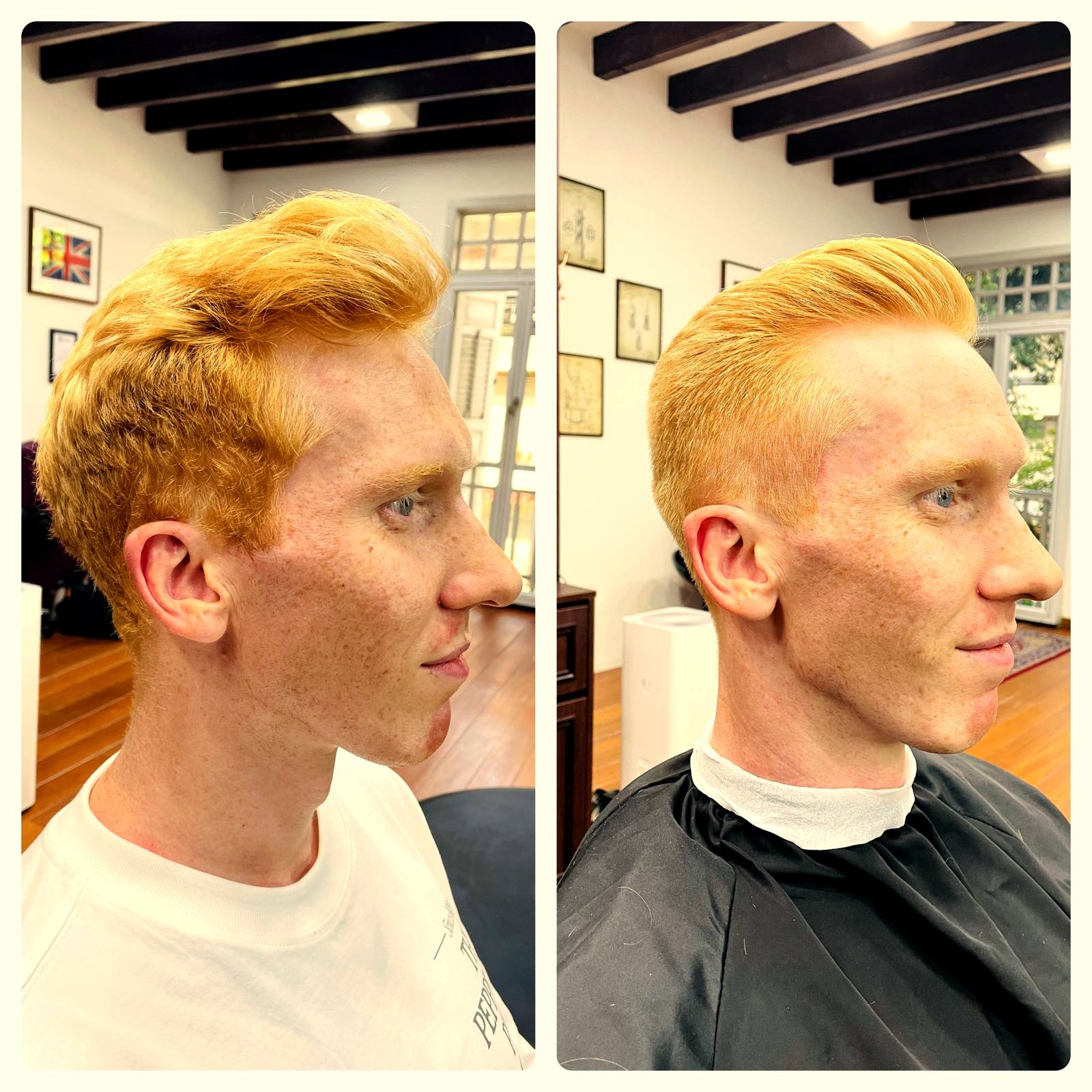 Men’s Hair Colour Singapore: The Conversation That Fills the Seventy-Five Minutes