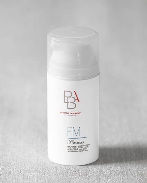 Face Moisturiser, British Barbers Association