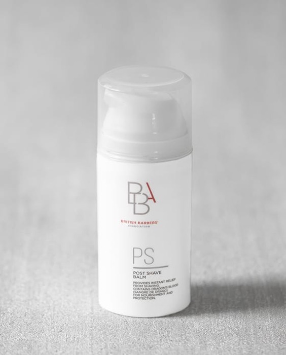 Post Shave Balm, British Barbers Association