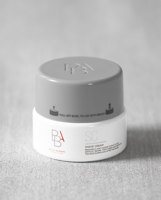 Shave Cream, British Barbers Association